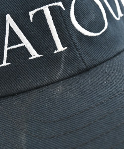 PATOU（パトゥ）キャップ 黒 サイズ:M-L レディース/2200616682296