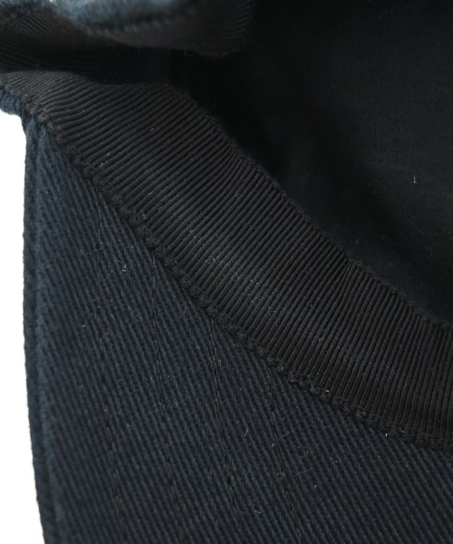 PATOU（パトゥ）キャップ 黒 サイズ:M-L レディース/2200616682296