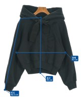 PATOU（パトゥ）パーカー 黒 サイズ:XS レディース/2200618439034