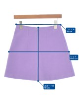 PATOU（パトゥ）ミニスカート 紫 サイズ:34(XXS位) レディース/2200675469098