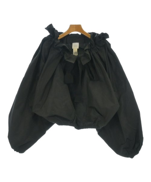 PATOU(パトゥ)ブラウス 黒 サイズ:38(S位)/2200678348017
