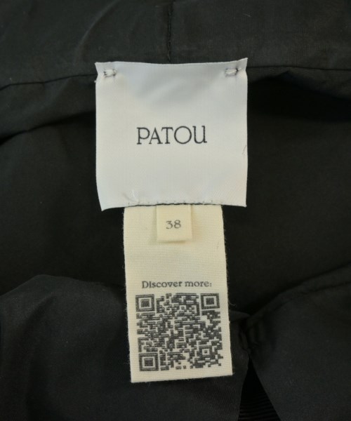 PATOU（パトゥ）ブラウス 黒 サイズ:38(S位) レディース/2200678348017