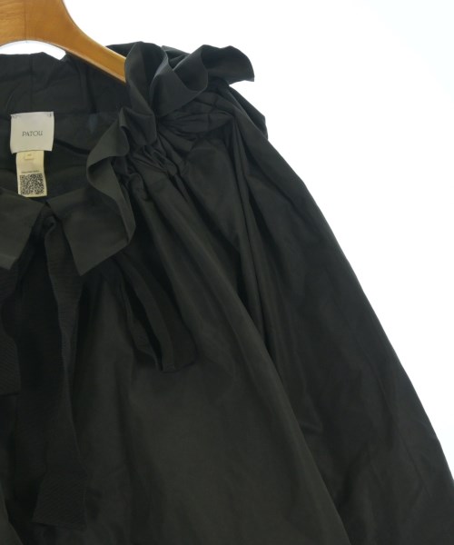 PATOU（パトゥ）ブラウス 黒 サイズ:38(S位) レディース/2200678348017