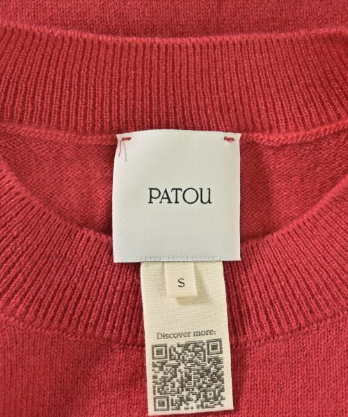 PATOU（パトゥ）ニット・セーター 赤 サイズ:S レディース/2200689445057