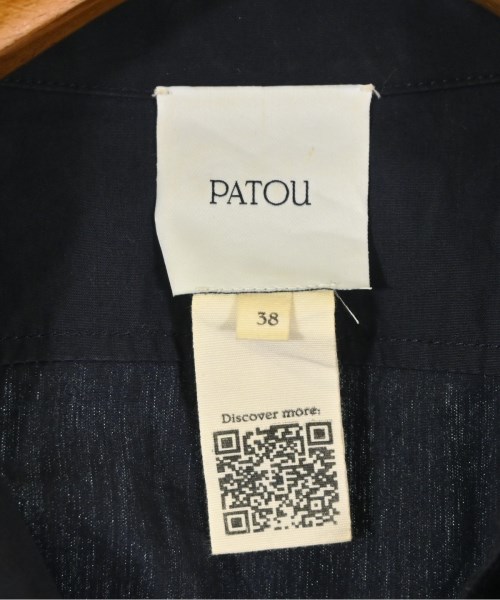 PATOU（パトゥ）カジュアルシャツ 紺 サイズ:38(S位) レディース/2200697582010