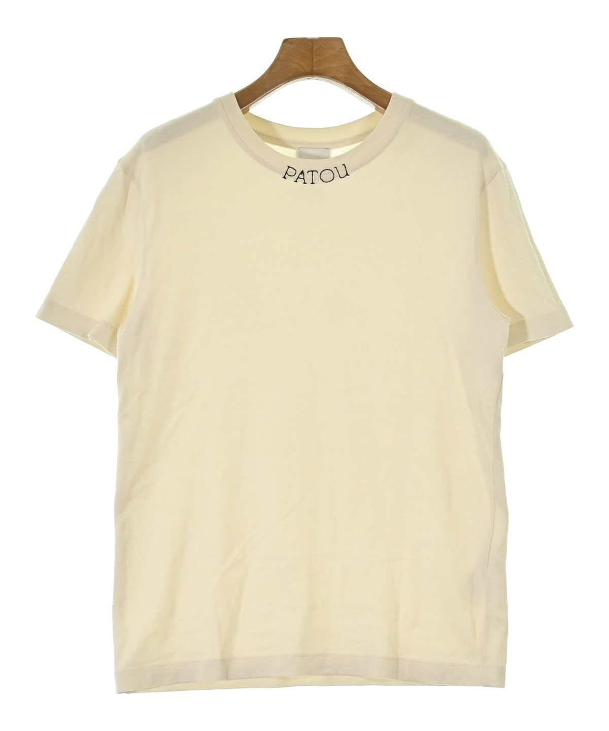 PATOU（パトゥ）Tシャツ・カットソー ベージュ サイズ:XS レディース