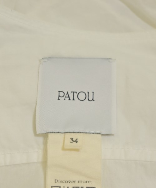 PATOU（パトゥ）ワンピース 白 サイズ:34(XXS位) レディース/2200701763091