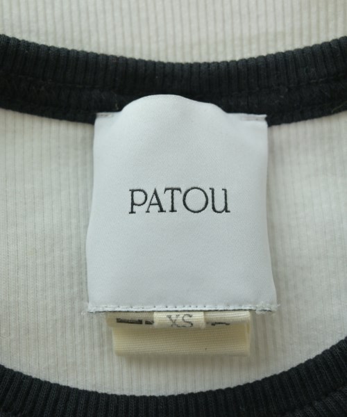 PATOU（パトゥ）Tシャツ・カットソー 白 サイズ:XS レディース/2200646928326
