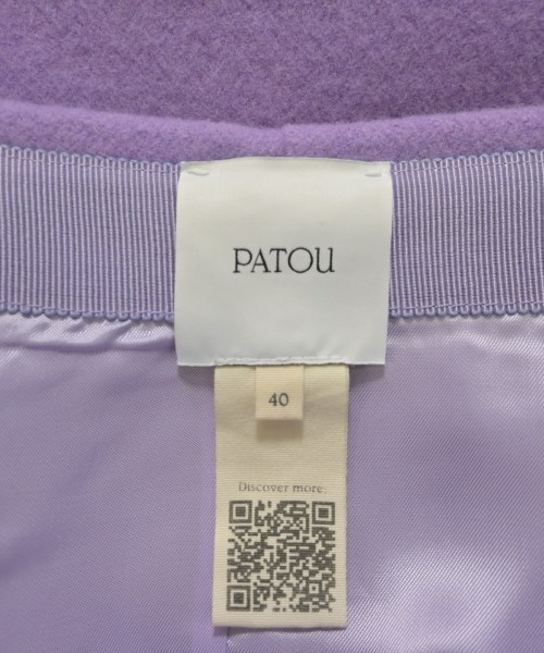 PATOU（パトゥ）ミニスカート 紫 サイズ:40(M位) レディース/2200657459017