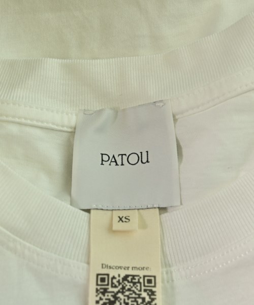 PATOU（パトゥ）Tシャツ・カットソー 白 サイズ:XS レディース/2200655567462