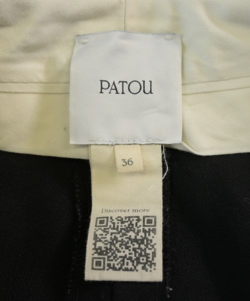 PATOU（パトゥ）スラックス 黒 サイズ:36(XS位) レディース/2200711315082