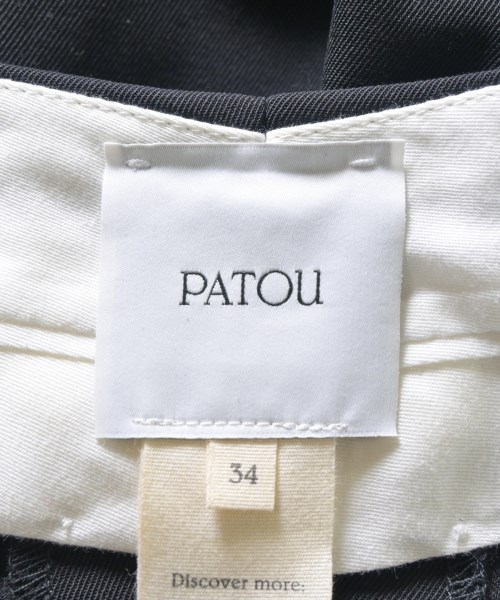 PATOU（パトゥ）スラックス 黒 サイズ:34(XS位) レディース/2200711499065
