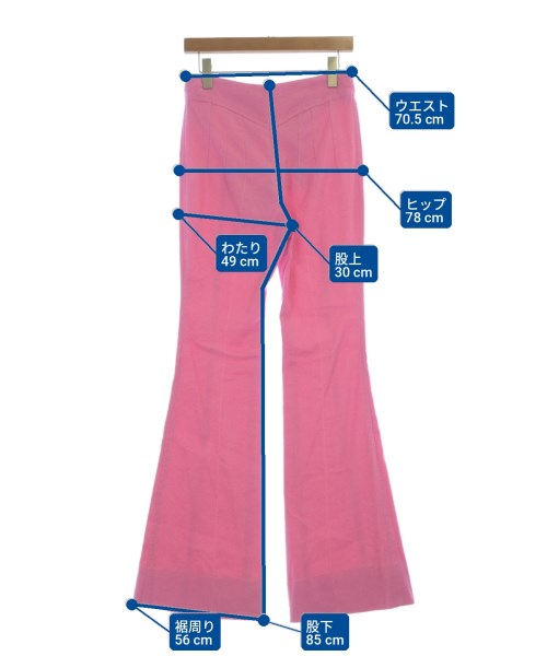 PATOU（パトゥ）スラックス ピンク サイズ:34(XS位) レディース/2200715441046