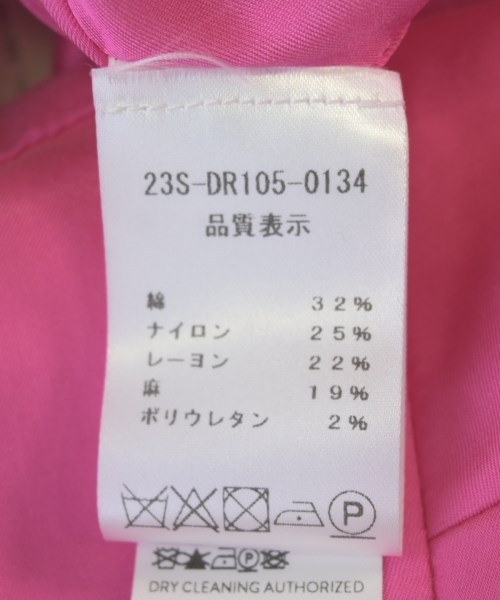 PATOU（パトゥ）ワンピース ピンク サイズ:34(XXS位) レディース/2200715441091