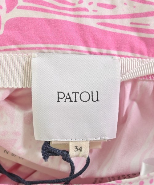 PATOU（パトゥ）ロング・マキシ丈スカート ピンク サイズ:34(XS位) レディース/2200715441121