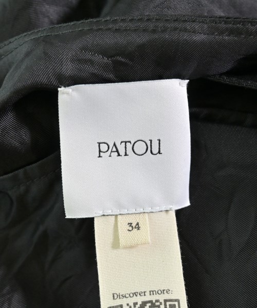 PATOU（パトゥ）ワンピース 黒 サイズ:34(XS位) レディース/2200715441138