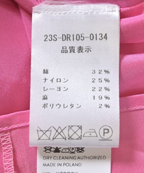PATOU（パトゥ）ワンピース ピンク サイズ:36(XS位) レディース/2200715458037