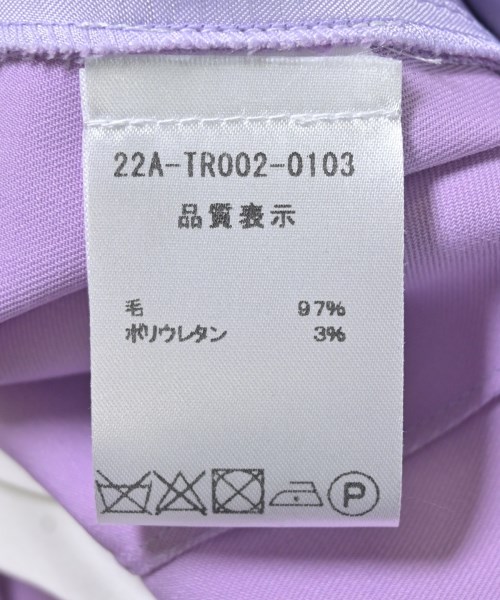 PATOU（パトゥ）スラックス 紫 サイズ:36(XS位) レディース/2200715458075