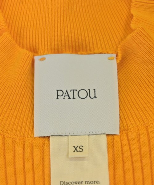 PATOU（パトゥ）ニット・セーター オレンジ サイズ:XS レディース/2200715836095