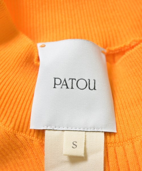 PATOU（パトゥ）ニット・セーター オレンジ サイズ:S レディース/2200715836118