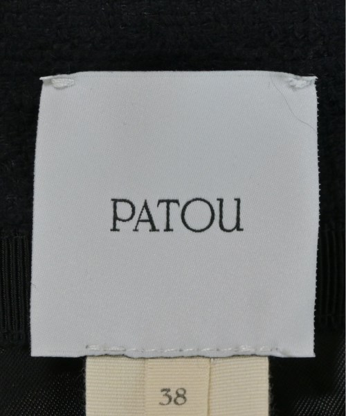 PATOU（パトゥ）ミニスカート 黒 サイズ:38(S位) レディース/2200715836187