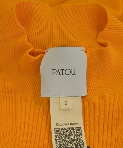 PATOU（パトゥ）ニット・セーター オレンジ サイズ:S レディース/2200715705179