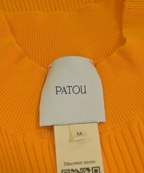 PATOU（パトゥ）ニット・セーター オレンジ サイズ:M レディース/2200715705193