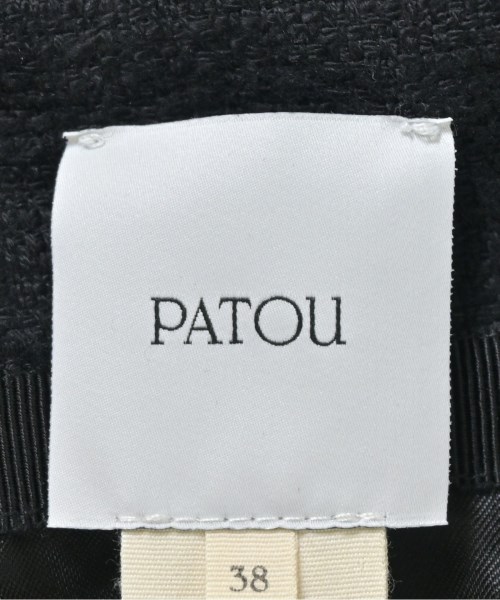 PATOU（パトゥ）ミニスカート 黒 サイズ:38(S位) レディース/2200715705254