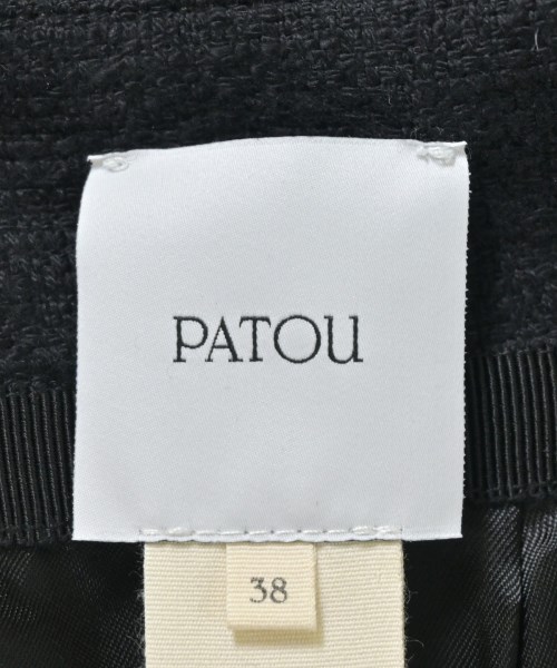 PATOU（パトゥ）ミニスカート 黒 サイズ:38(S位) レディース/2200715705261