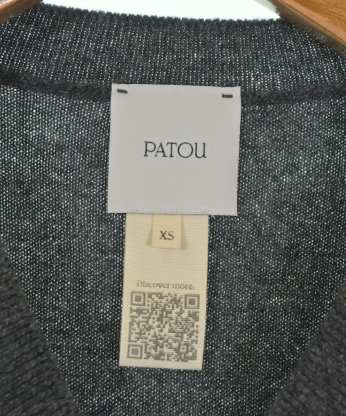 PATOU（パトゥ）ニット・セーター グレー サイズ:XS レディース/2200635647191