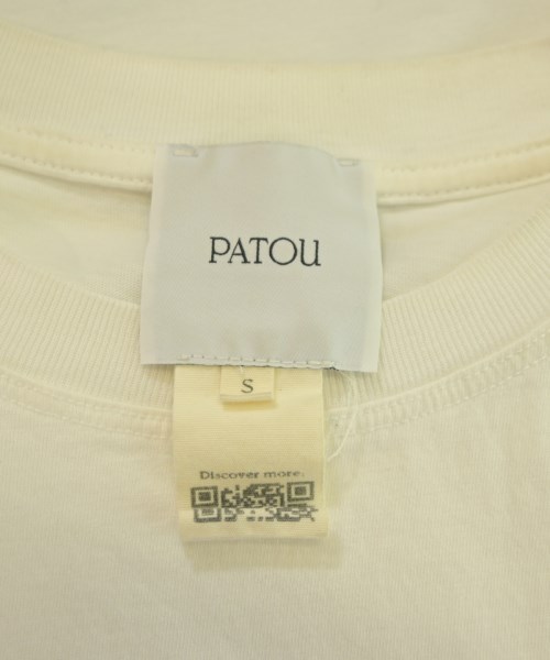 PATOU（パトゥ）Tシャツ・カットソー 白 サイズ:S レディース/2200646660011