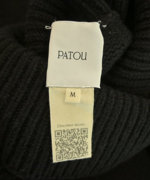 PATOU（パトゥ）ニット・セーター 黒 サイズ:M レディース/2200651407038