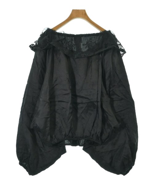 PATOU（パトゥ）ブラウス 黒 サイズ:34(XXS位) レディース/2200652170016