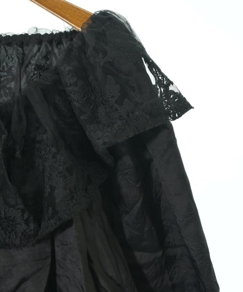 PATOU（パトゥ）ブラウス 黒 サイズ:34(XXS位) レディース/2200652170016