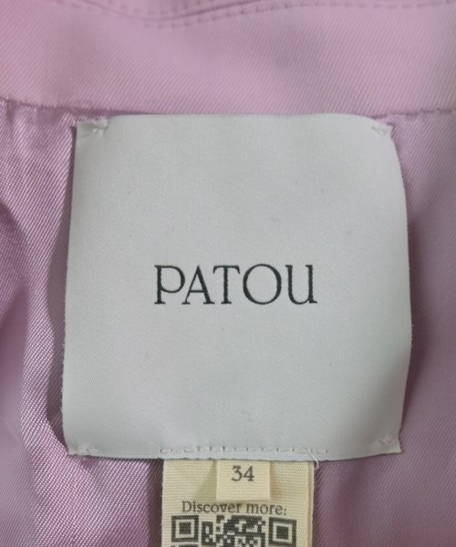PATOU（パトゥ）ジャケット ピンク サイズ:34(XS位) レディース/2200704130074