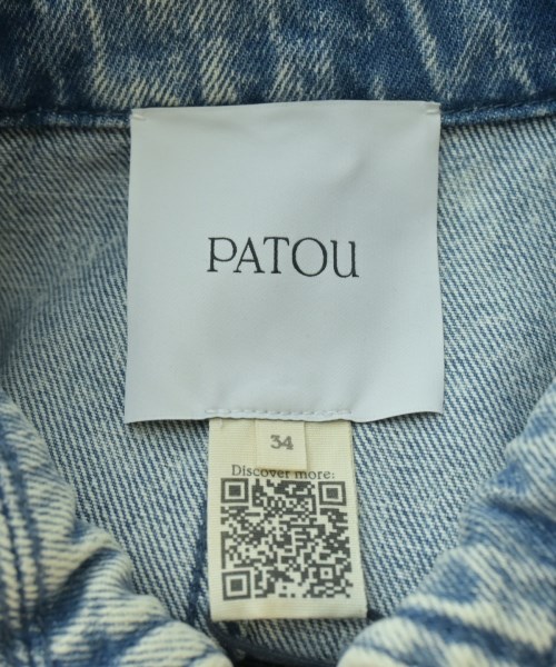 PATOU（パトゥ）デニムジャケット 青 サイズ:34(XXS位) レディース/2200704343139