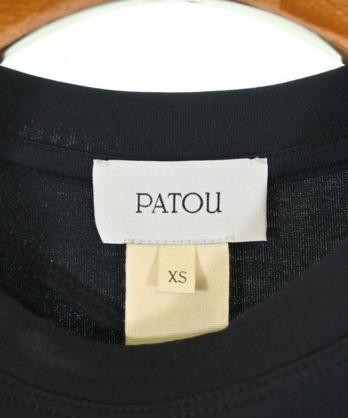PATOU（パトゥ）Tシャツ・カットソー 黒 サイズ:XS レディース/2200704691032