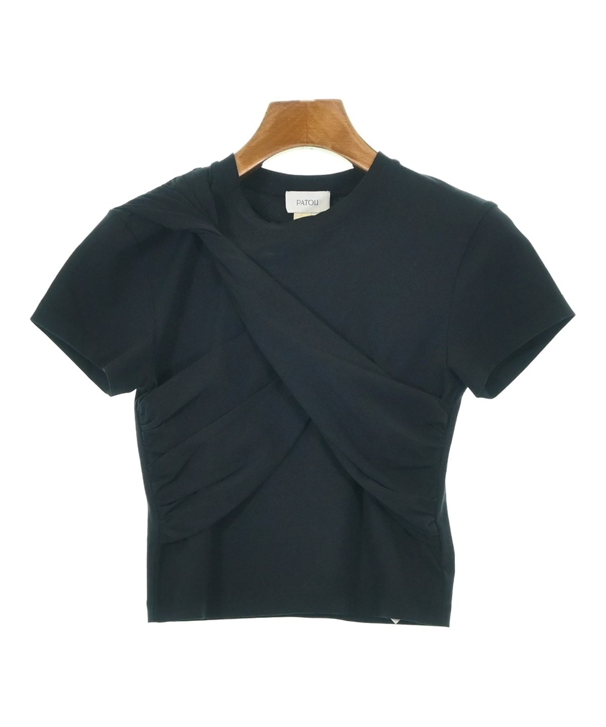 PATOU（パトゥ）Tシャツ・カットソー 黒 サイズ:XS レディース