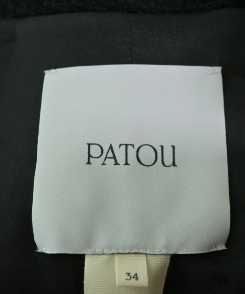 PATOU（パトゥ）カジュアルジャケット 黒 サイズ:34(XXS位) レディース/2200705537049