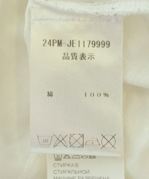 PATOU（パトゥ）Tシャツ・カットソー 白 サイズ:S メンズ/2200705681056