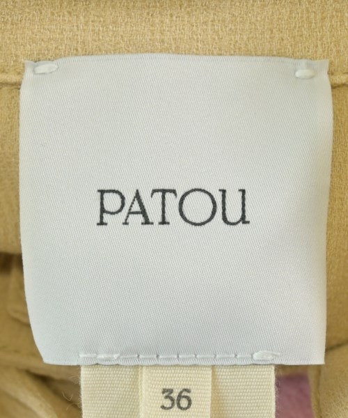 PATOU（パトゥ）ワンピース ベージュ サイズ:36(XS位) レディース/2200706530032