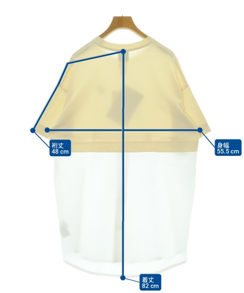 PATOU（パトゥ）Tシャツ・カットソー 白 サイズ:34(XXS位) レディース/2200706530063