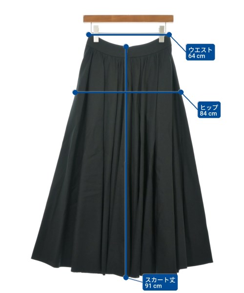 PATOU（パトゥ）ロング・マキシ丈スカート 黒 サイズ:36(XS位) レディース/2200706530087