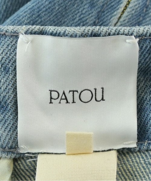 PATOU（パトゥ）ミニスカート 青 サイズ:38(S位) レディース/2200706530124