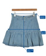 PATOU（パトゥ）ミニスカート 青 サイズ:38(S位) レディース/2200706530124