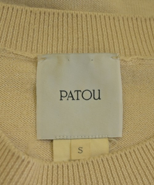 PATOU（パトゥ）ニット・セーター ベージュ サイズ:S レディース/2200706608038