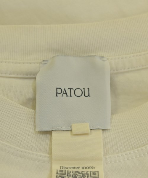 PATOU（パトゥ）Tシャツ・カットソー 白 サイズ:XS レディース/2200706608045