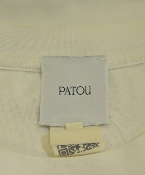 PATOU（パトゥ）Tシャツ・カットソー 白 サイズ:S レディース/2200706608052