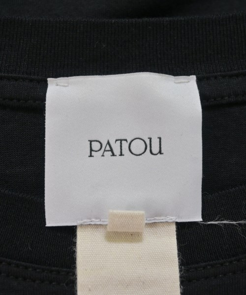 PATOU（パトゥ）Tシャツ・カットソー 黒 サイズ:M レディース/2200706608069