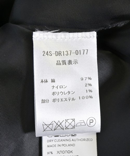 PATOU（パトゥ）ワンピース 黒 サイズ:36(XS位) レディース/2200706608250